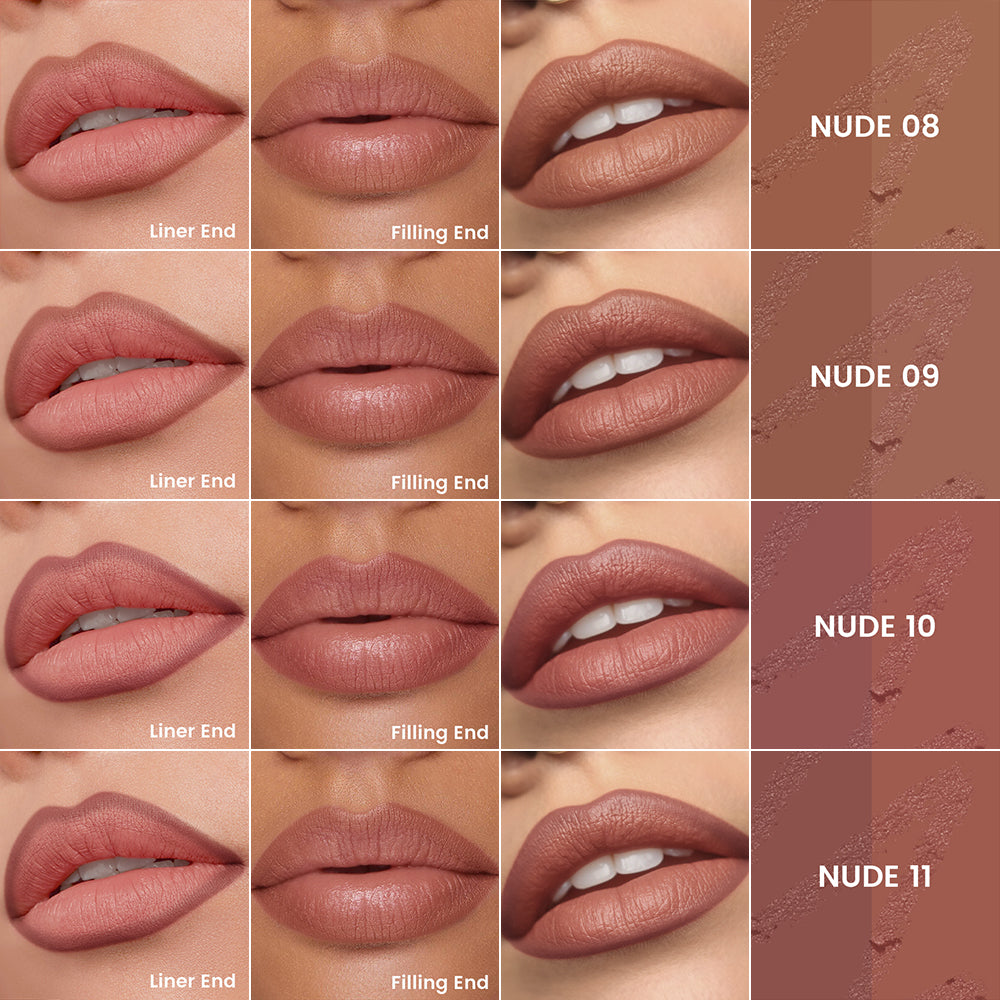 Pudaier Nude Lipstick Duo