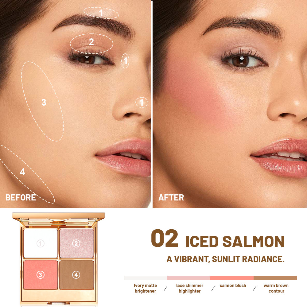 Glam Glow Highlighter And Bronzer Palette