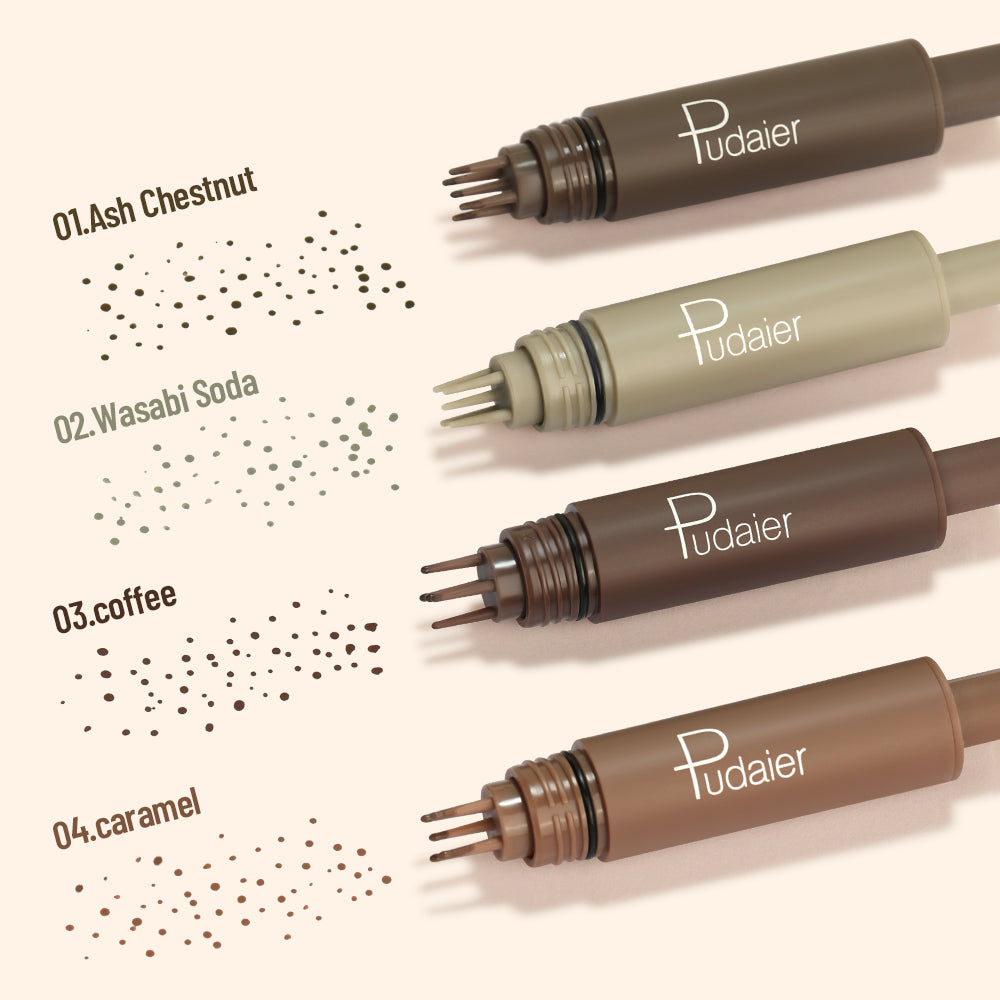 Faux freckle stamp