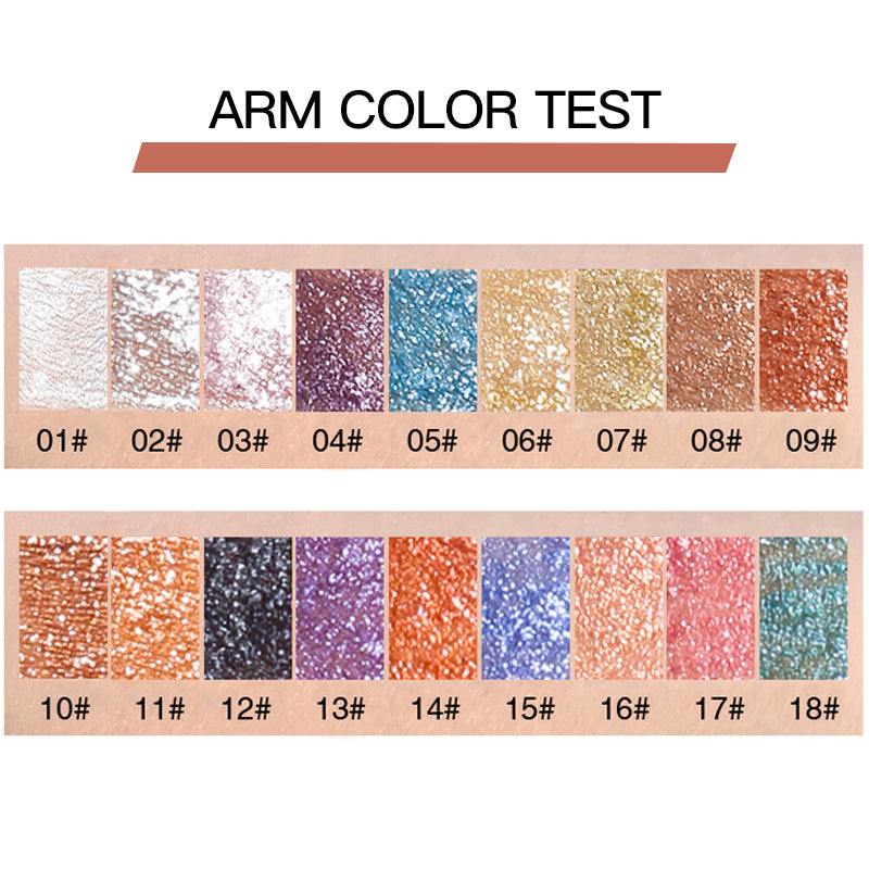 Pudaier® Glitter & Glow Liquid Eyeshadow