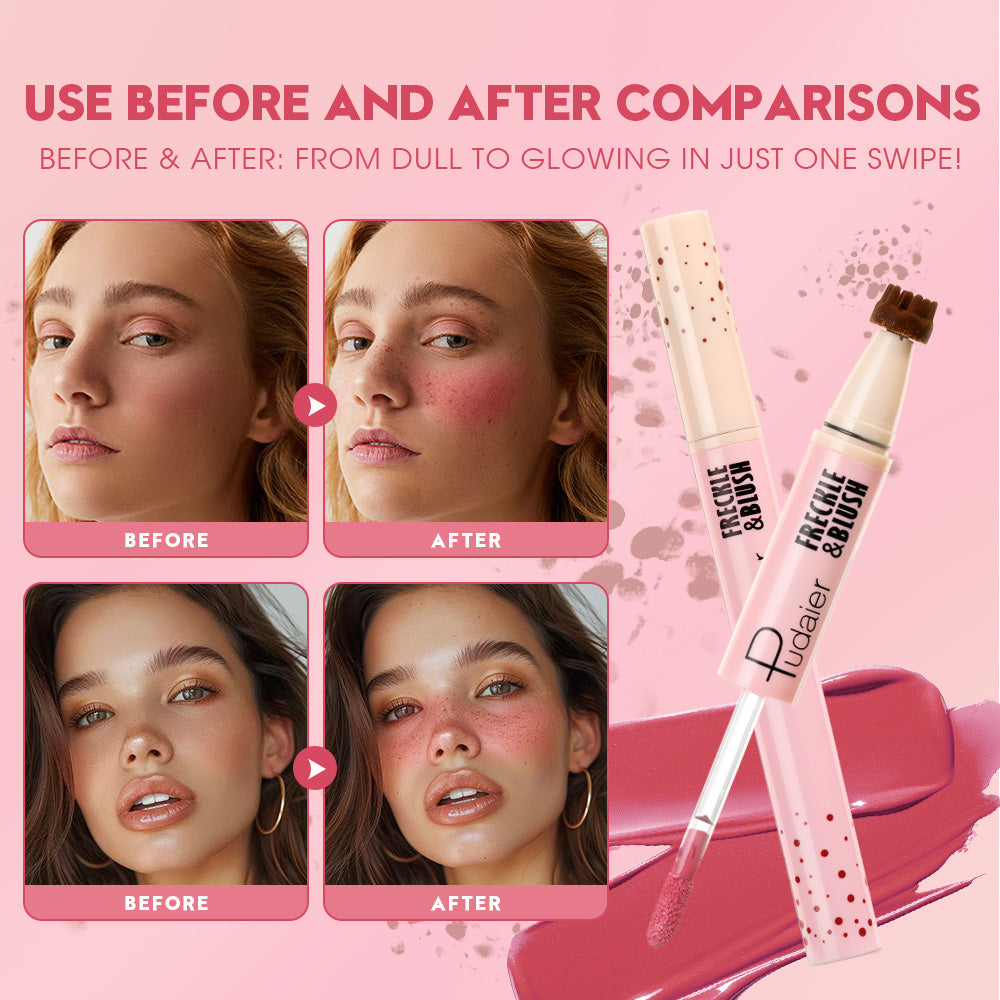 Faux freckles pen & blush Duo