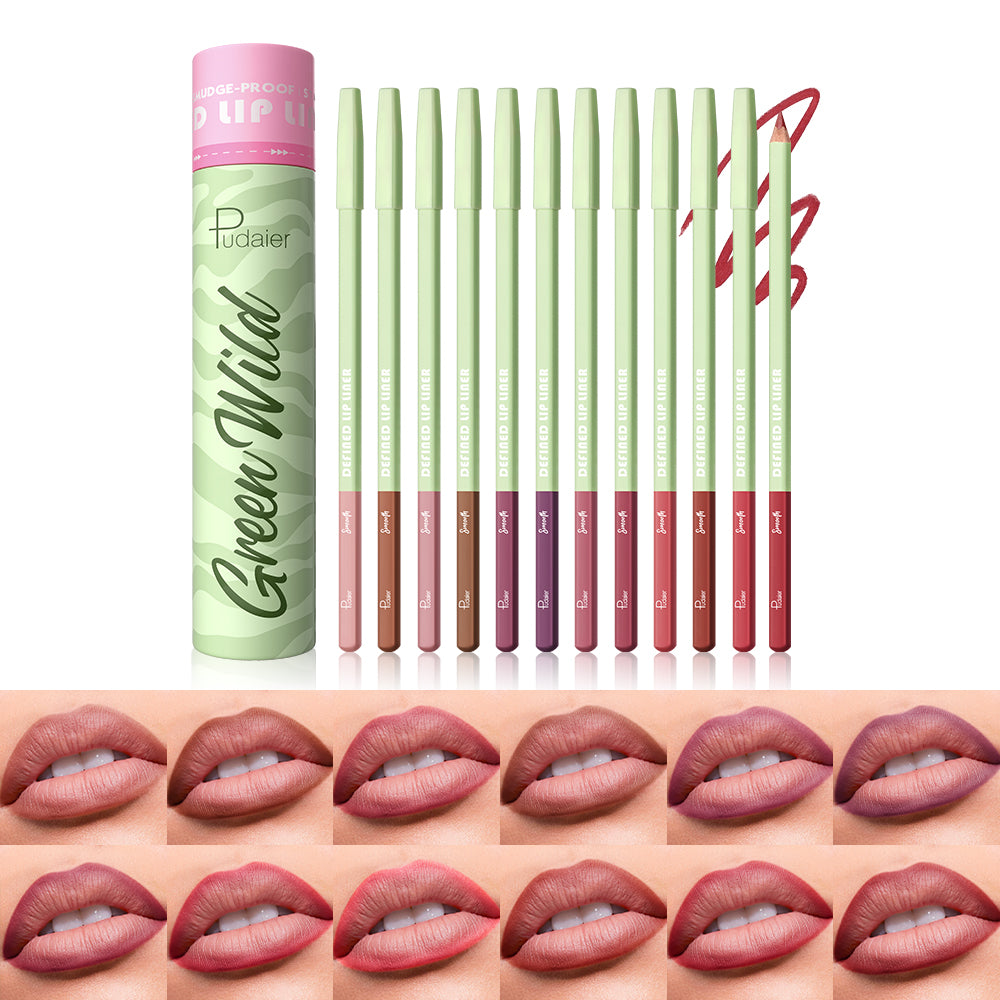 Green Wild Lip Liner Pencil Kit