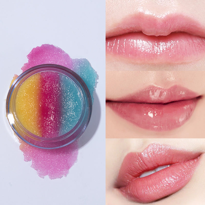 New Rainbow Lip Treatment Scrub | Pudaier®
