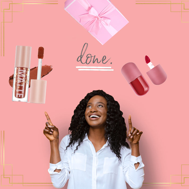 GIFT BOX - Lip Makeup 8 Products （Including 15 Products）