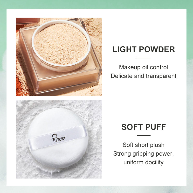 Pudaier® Translucent Loose Setting Powder