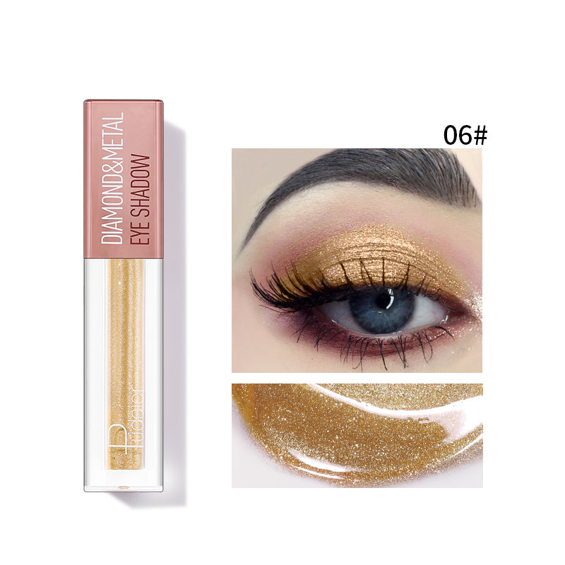 Pudaier® Diamond Shimmer & Glow Liquid Eyeshadow | Matte Finished