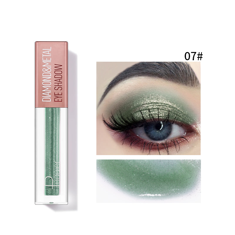 Pudaier® Diamond Shimmer & Glow Liquid Eyeshadow | Matte Finished