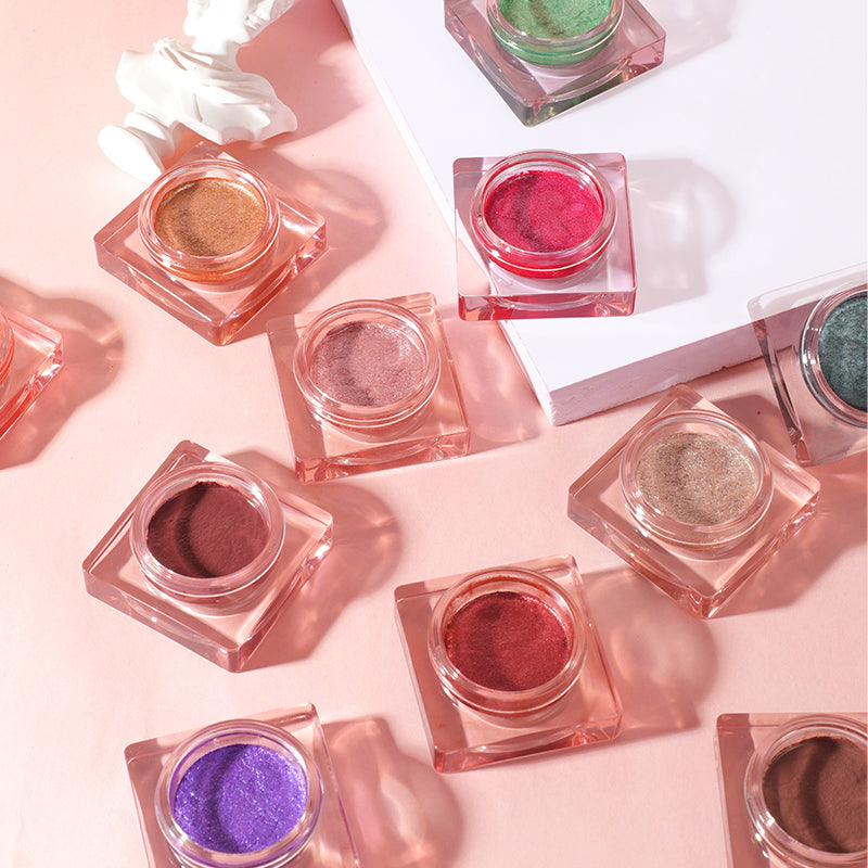 Jelly rich eyeshadow 12 Shades | PUDAIER®