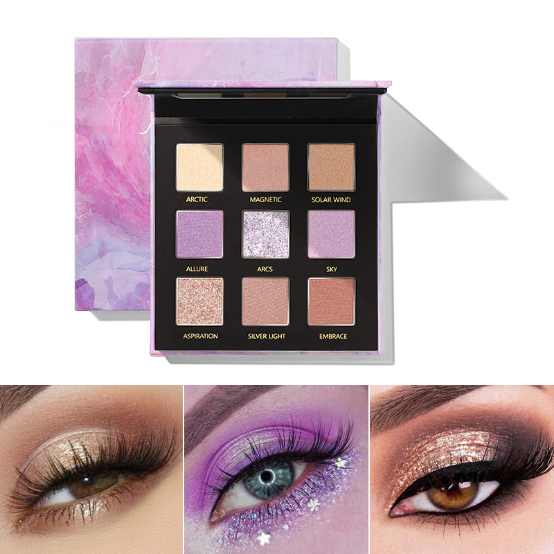 Pudaier® Refreshing 9-pan Eyeshadow Palette