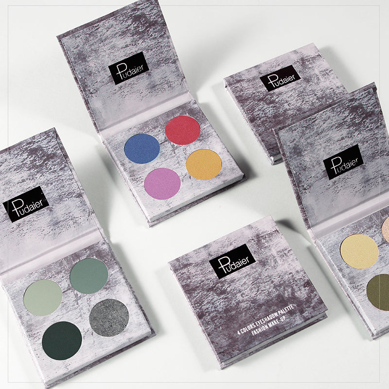 Pudaier® 4-pan Eyeshadow Palette | Insanely pigmented | Long-lasting