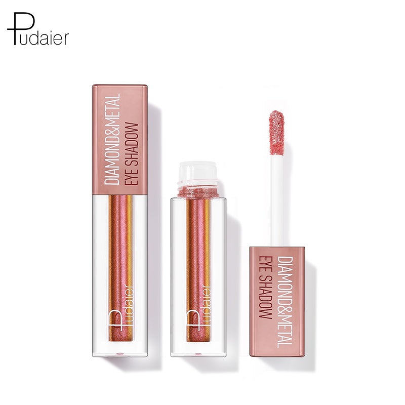 Pudaier® Diamond Shimmer & Glow Liquid Eyeshadow | Matte Finished