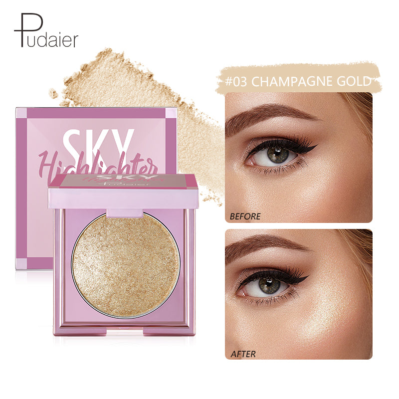 High Shine Soft Highlighter Palette 8 Shades