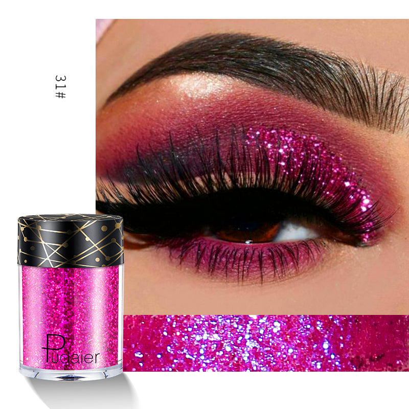 Pudaier Eyes Glitter Laser Holographic Eyeshadow Glamorous Diamonds Blaze  Shimmer Pigment Eye Shadow Festival Party Makeup From Harrisonjiang, $1.16