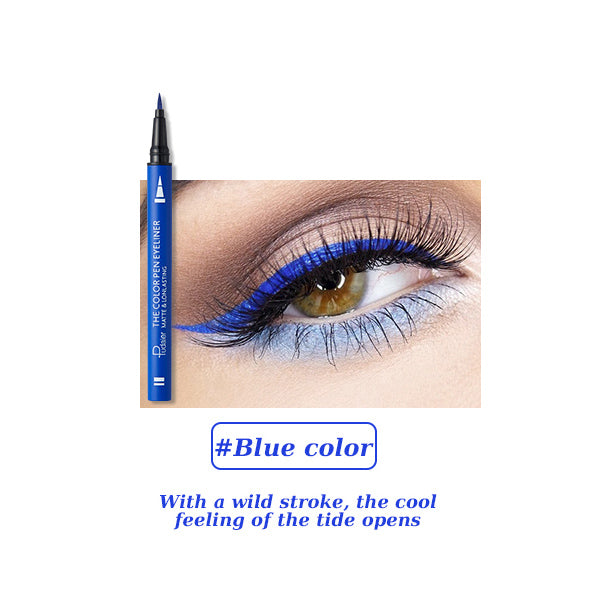 Newly Updated 12 shades Liquid Colorful Eyeliners