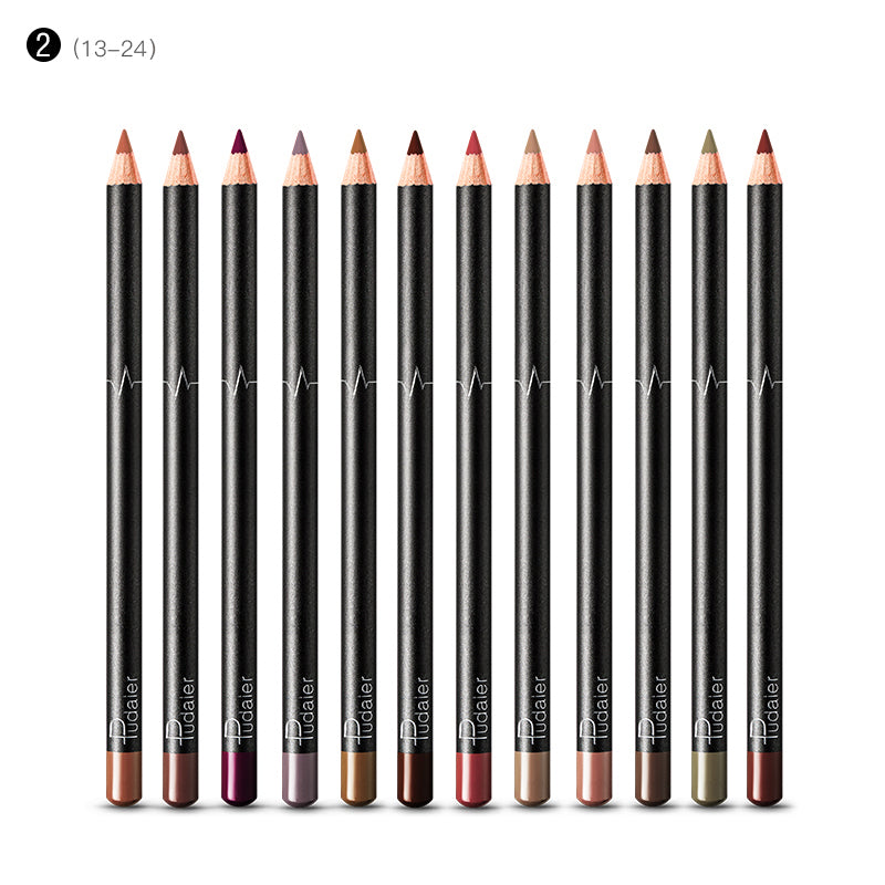Lip Liner Pencil 12PCs Set