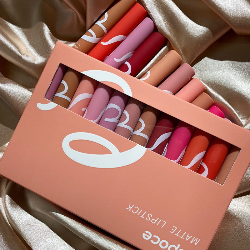 Air Matte 12 Nude and Coral Shades Lipstick | Espoce®