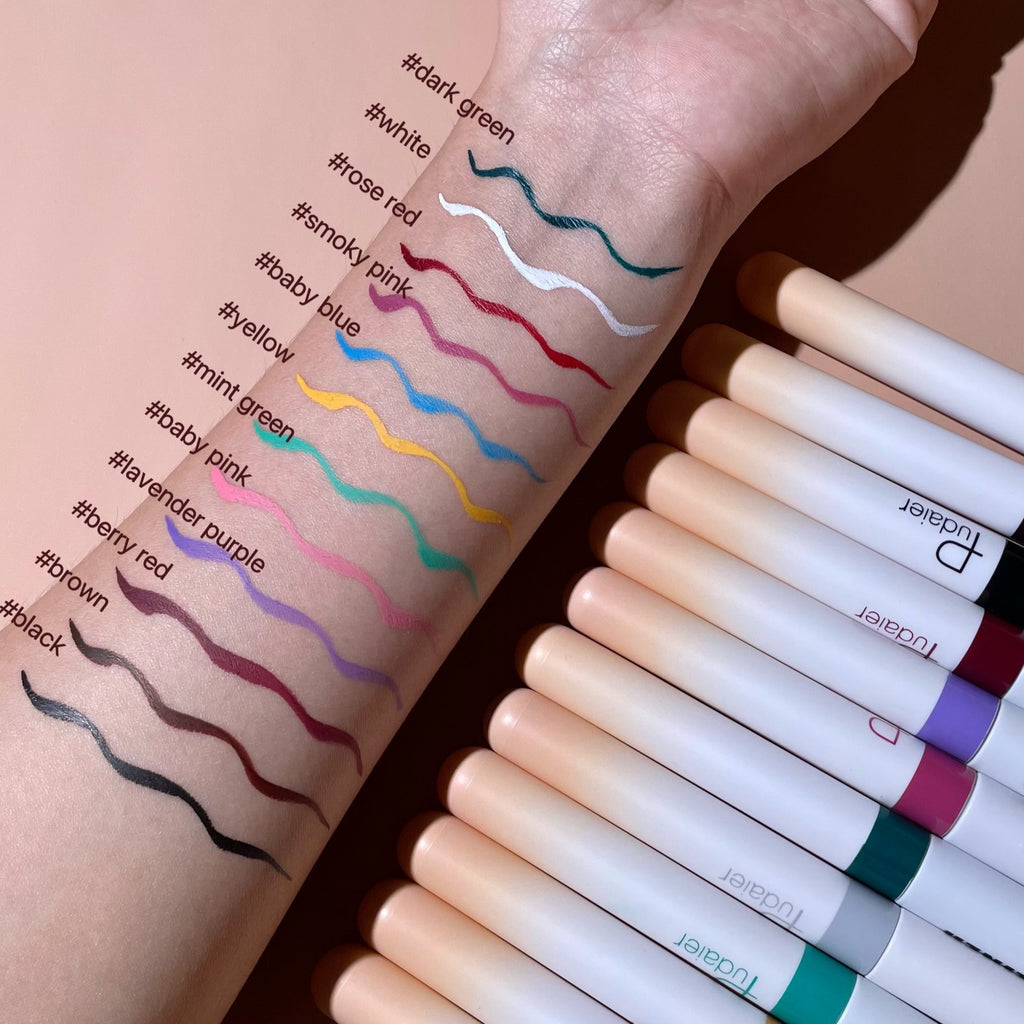 Newest Pudaier Colorful Liquid Matte Eyeliner