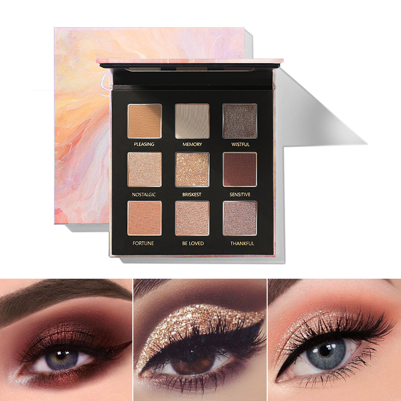 Pudaier® Refreshing 9-pan Eyeshadow Palette